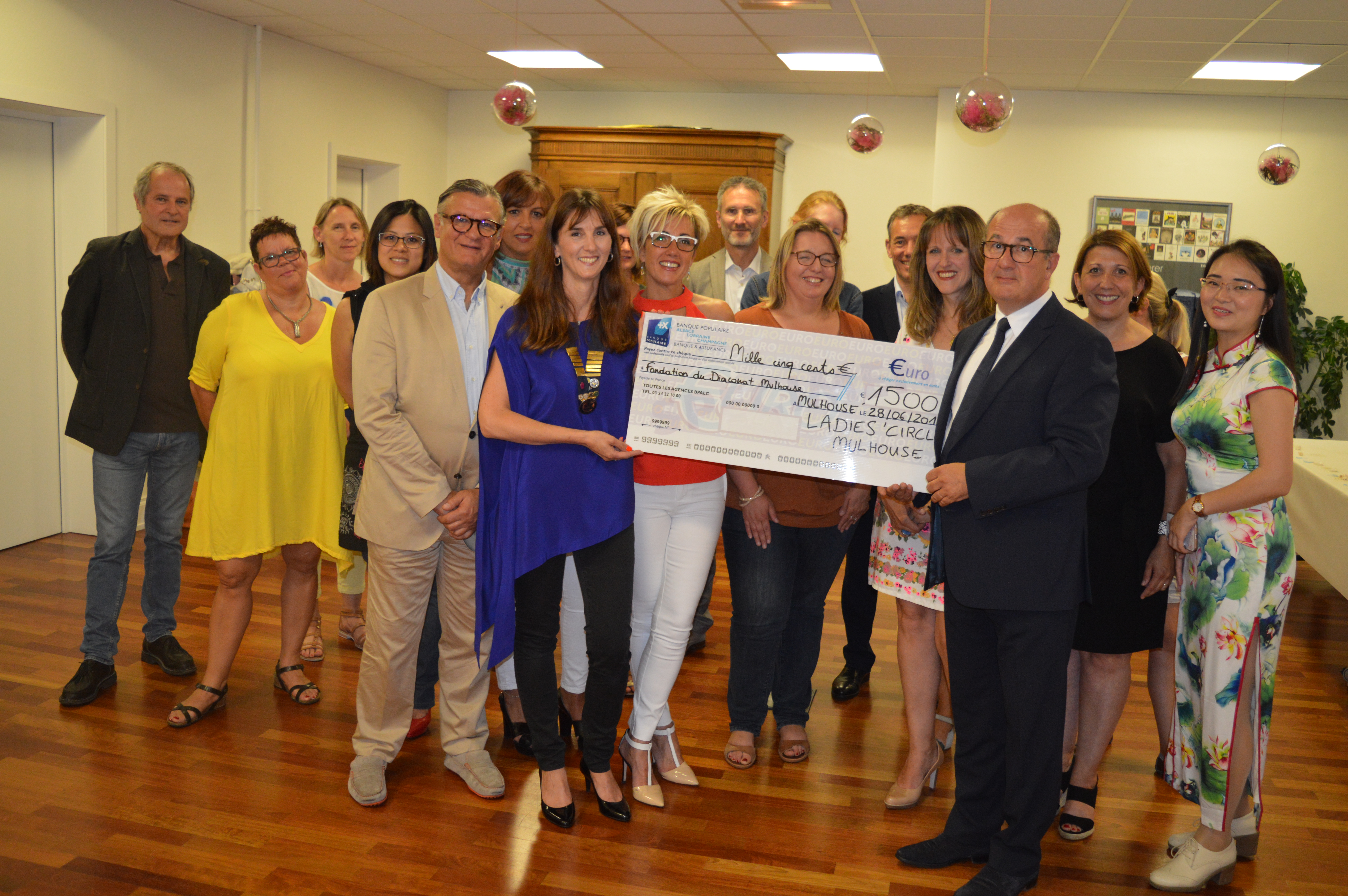 1500€ de la part du Ladies Circle